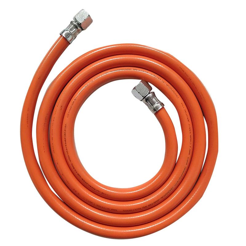 Furtun de gaz 200 cm cu filet 1 pe 4 Grandhall A00080021T - 1 Furtun de gaz 200 cm cu filet 1 pe 4 Grandhall A00080021T - 1