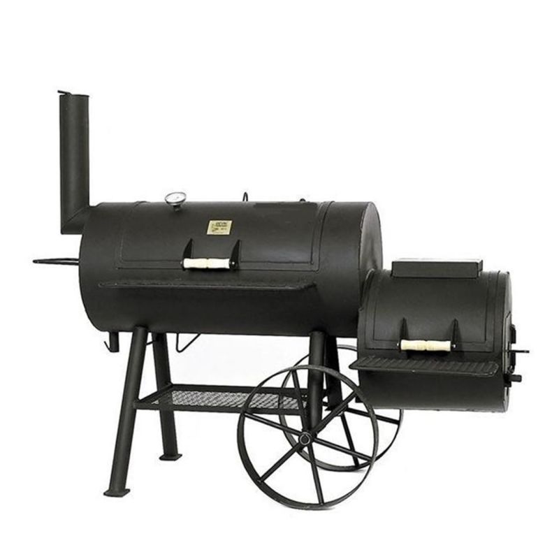 Gratar pe carbuni cu afumatoare JOE's Barbeque Smoker 20" Texas Classic JS-33753 - 1