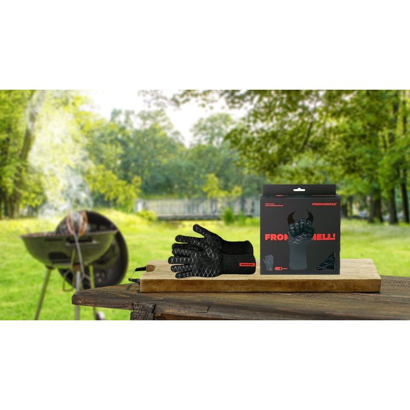 Manusi din bumbac si silicon pentru gratar Premium Feuermeister 70023300P10 - 6