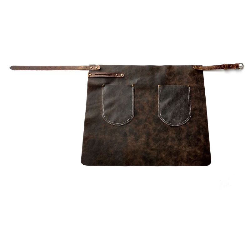 Sort scurt din piele pentru gratar Premium Feuermeister antique maro L 70 x 55 cm 8751020202 - 1 Sort scurt din piele pentru gratar Premium Feuermeister antique maro L 70 x 55 cm 8751020202 - 1