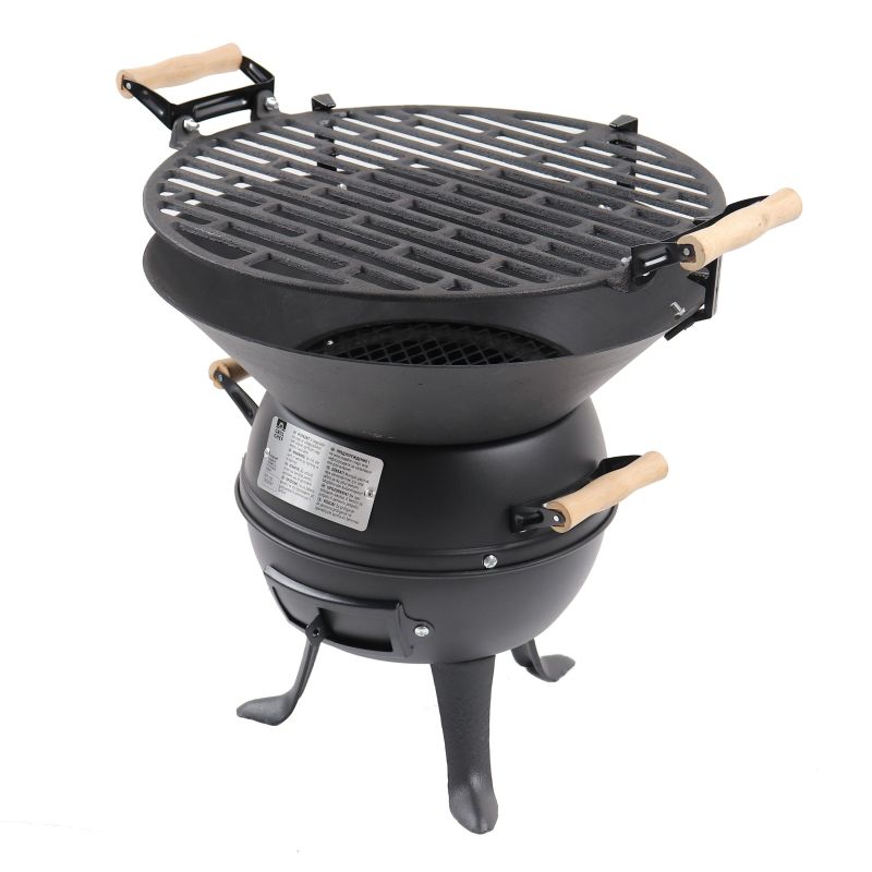 Gratar pe carbuni din fonta 35 cm Grill Chef Landmann 0630 - 1