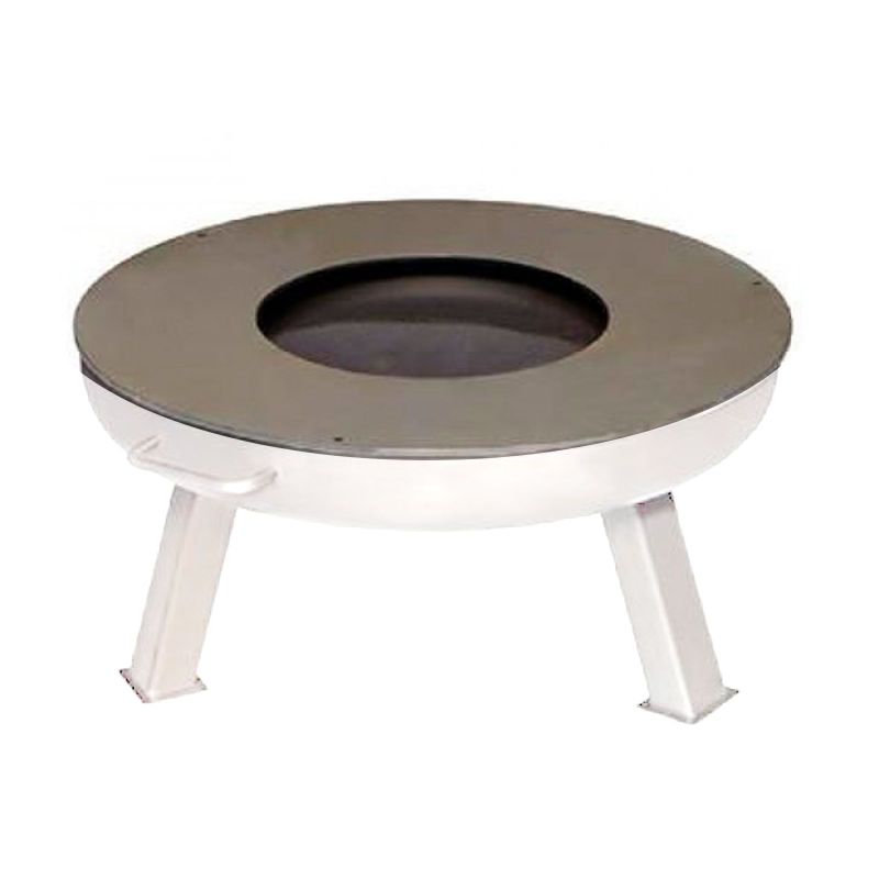 Plita rotunda de otel pentru semineu Buschbeck 60 cm 4033886111276 - 2