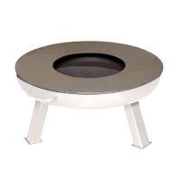 Plita rotunda de otel pentru semineu Buschbeck 60 cm 4033886111276 - 2