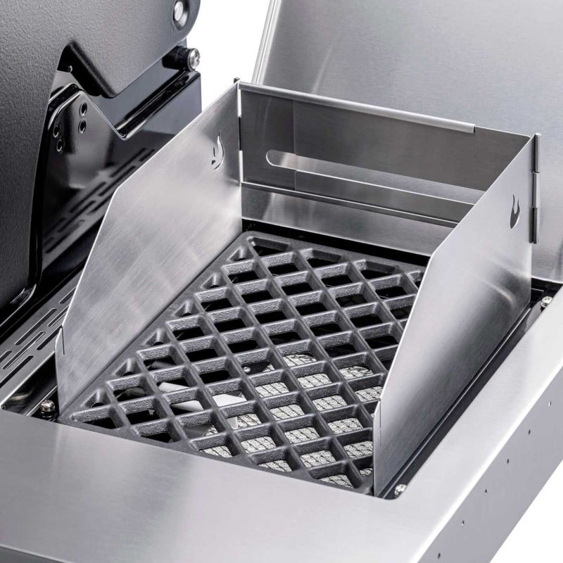 Protectie vant arzator lateral pentru gratarele Char-Broil 140060 - 6