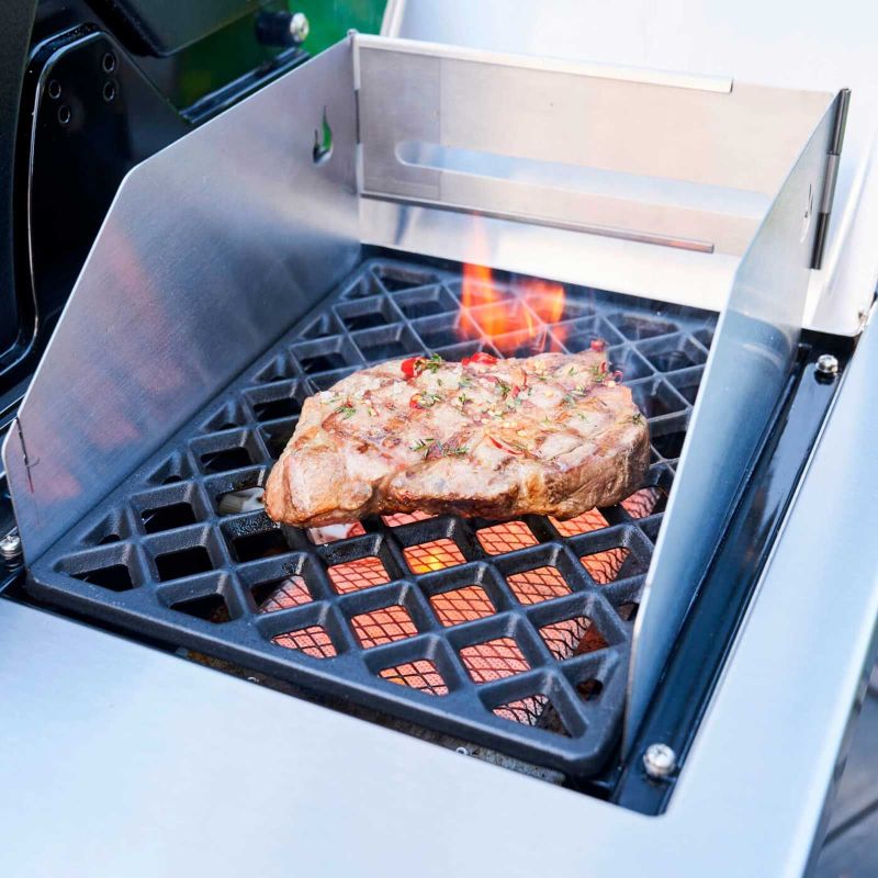 Protectie vant arzator lateral pentru gratarele Char-Broil 140060 - 7