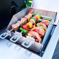 Protectie vant arzator lateral pentru gratarele Char-Broil 140060 - 8