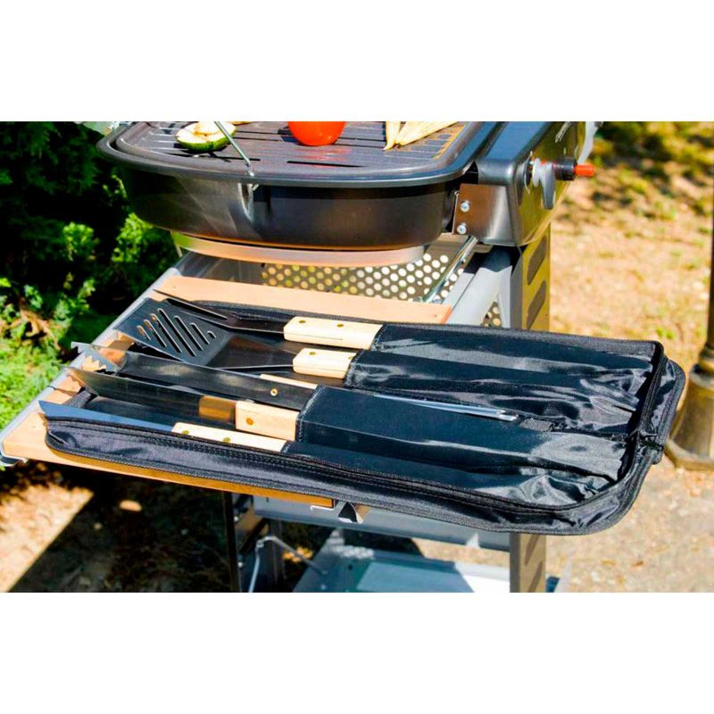 Set ustensile pentru gratar in geanta din material textil Campingaz 205829 - 4
