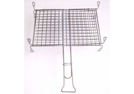 Gratar din inox cu picioruse pentru hamburger 27x40x7cm Landmann 10228 - 1 Gratar din inox cu picioruse pentru hamburger 27x40x7cm Landmann 10228 - 1