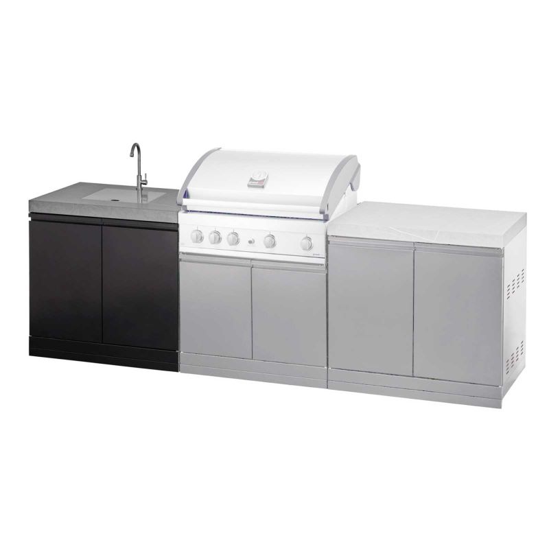 Modul bucatarie de exterior cu chiuveta Grandhall K01000292S - 14