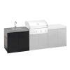 Modul bucatarie de exterior cu chiuveta Grandhall K01000292S - 16