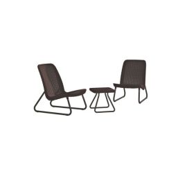 Set mobilier gradina maro Keter Rio Patio - 1