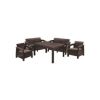 Set mobilier gradina maro Keter Corfu Fiesta - 1