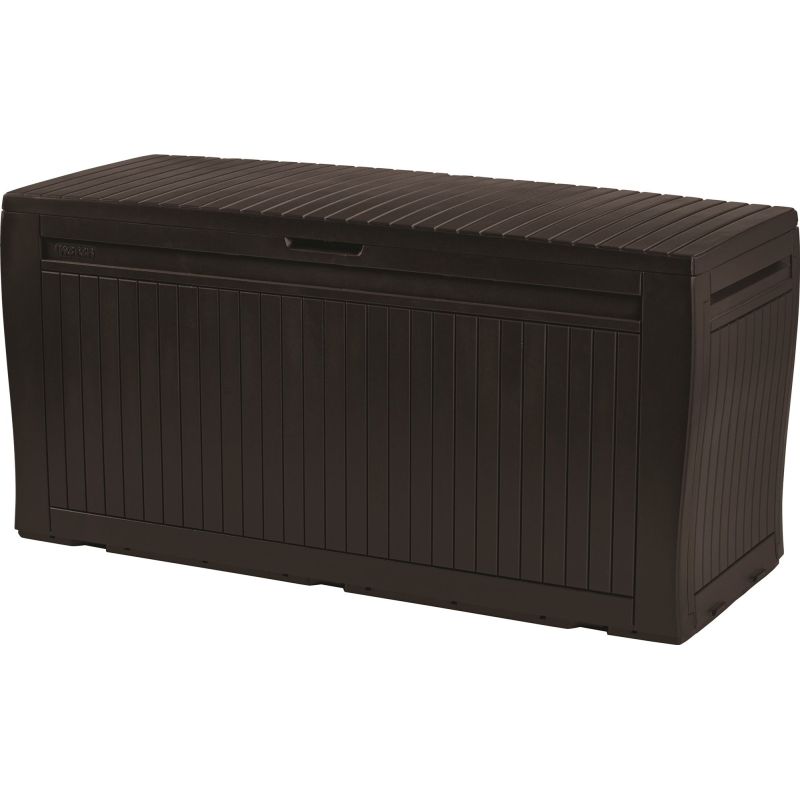 Lada depozitare Keter Comfy 270 L maro - 1 Lada depozitare Keter Comfy 270 L maro - 1