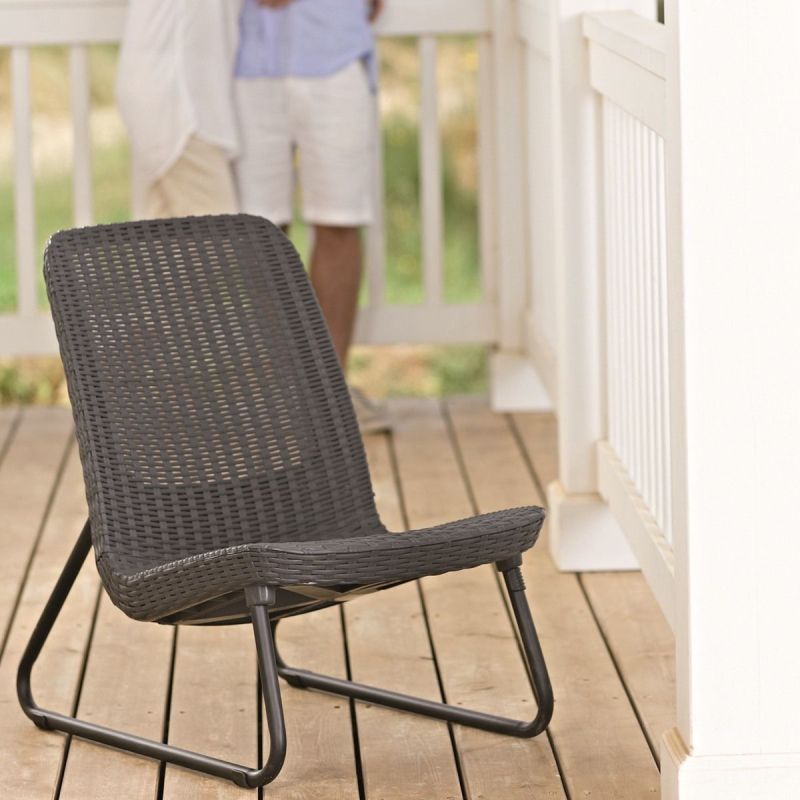 Set mobilier gradina antracit Keter Rio Patio - 8