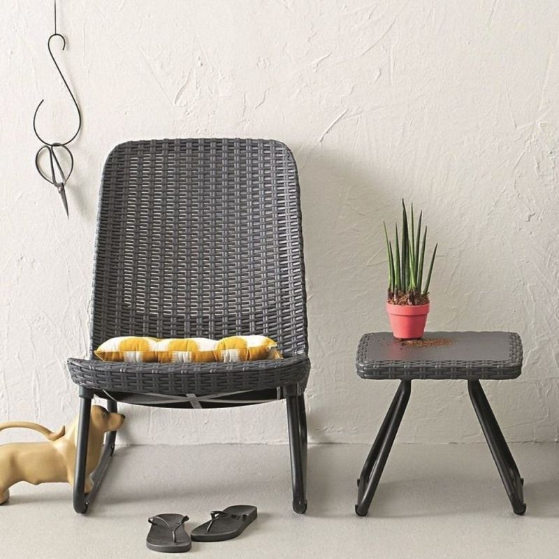 Set mobilier gradina antracit Keter Rio Patio - 9