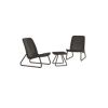 Set mobilier gradina antracit Keter Rio Patio - 1
