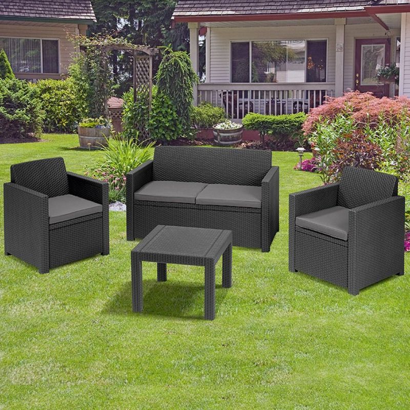 Set mobilier gradina graphite Keter Alabama - 3