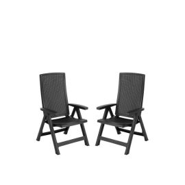 Set 2 scaune graphite Keter Montreal - 1