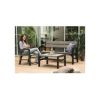 Set mobilier gradina gri-maroniu Keter Montero - 2