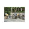 Set mobilier gradina gri-maroniu Keter Montero - 5