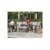 Set mobilier gradina gri-maroniu Keter Montero - 7