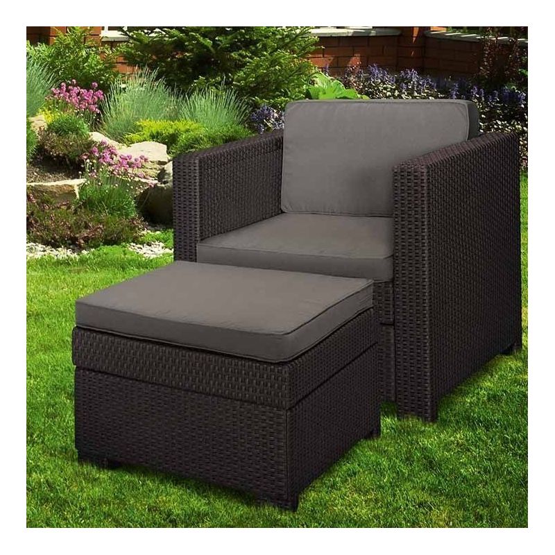Set mobilier gradina maro Keter Provence Chillout - 2