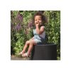 Cutie depozitare rotunda gri tip scaun Keter Cool Stool - 5