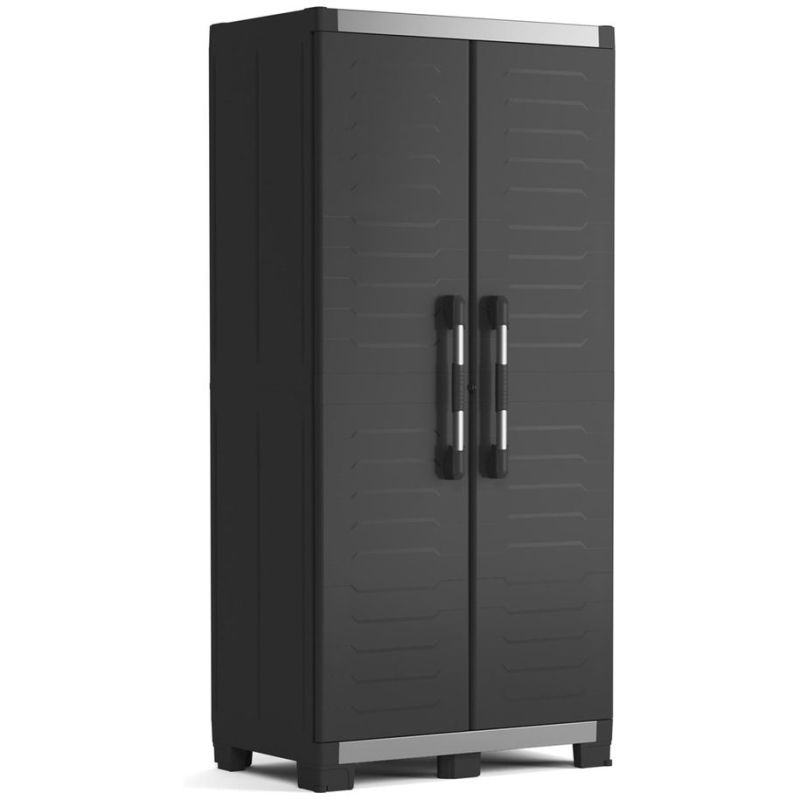 Dulap inalt negru Keter XL Garage 89x54x188 cm - 2