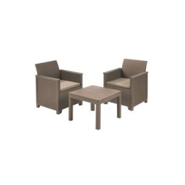 Set mobilier gradina 2 locuri cappuccino Keter Emma - 1