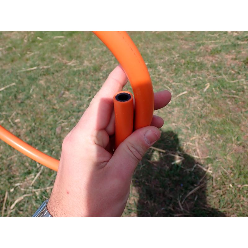 Kit regulator gaz quick on compatibil doar la butelie ButanGas Camping include furtun 80cm Orgaz BG301-20 - 20