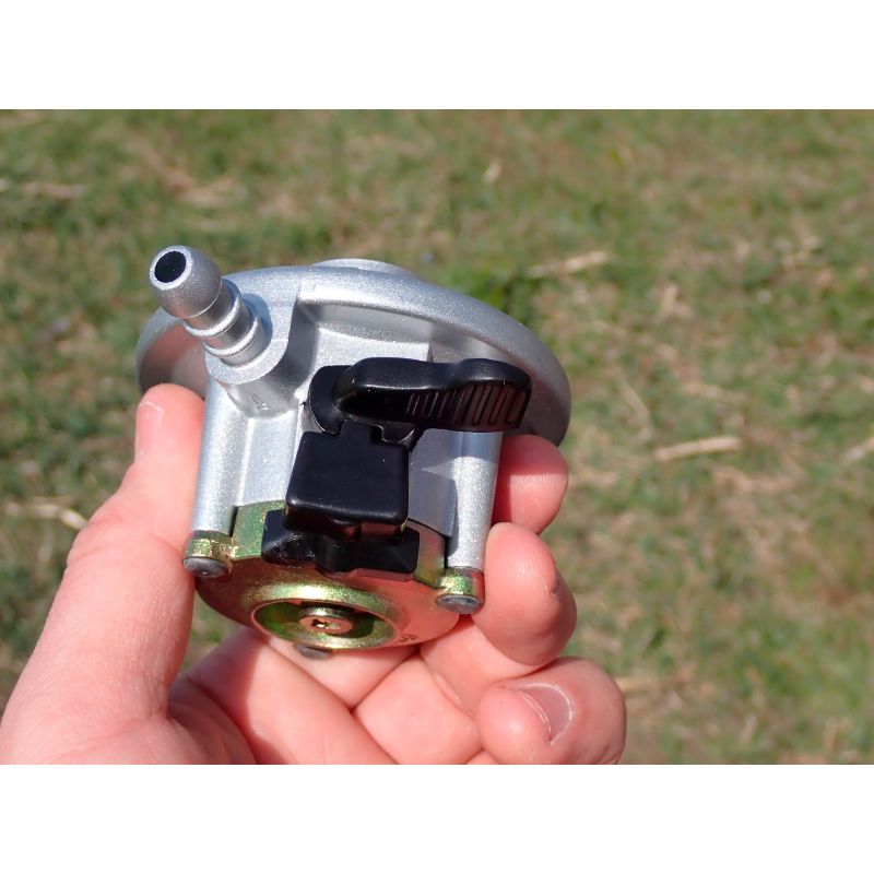 Kit regulator gaz quick on compatibil doar la butelie ButanGas Camping include furtun 80cm Orgaz BG301-20 - 11