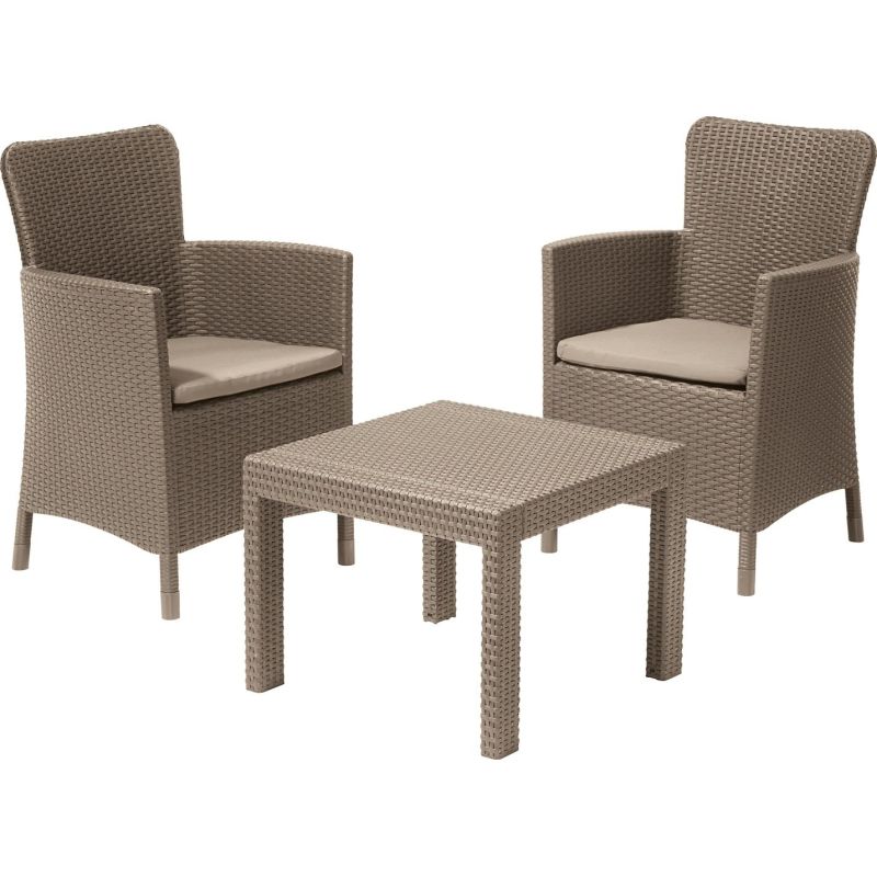 Set mobilier gradina cappuccino Keter Salvador - 1