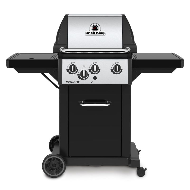 Gratar MONARCH 340 (2022) BROIL KING L.132 l.56 H.119 negru/gri - 1