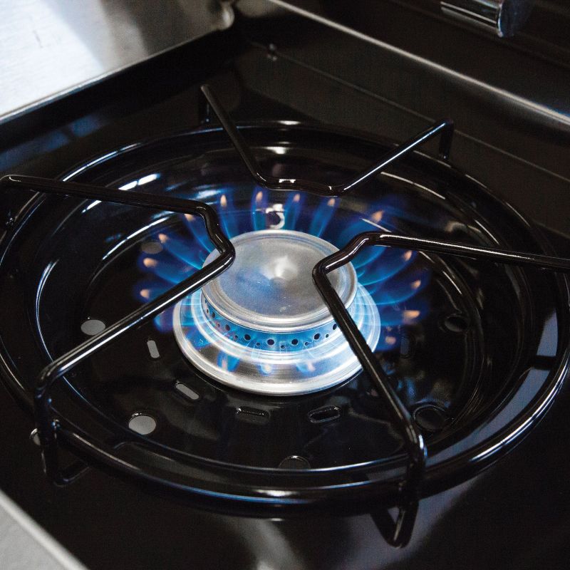 Gratar Monarch 390 Broil King L.132 l.56 H.122.5 negru/gri - 16