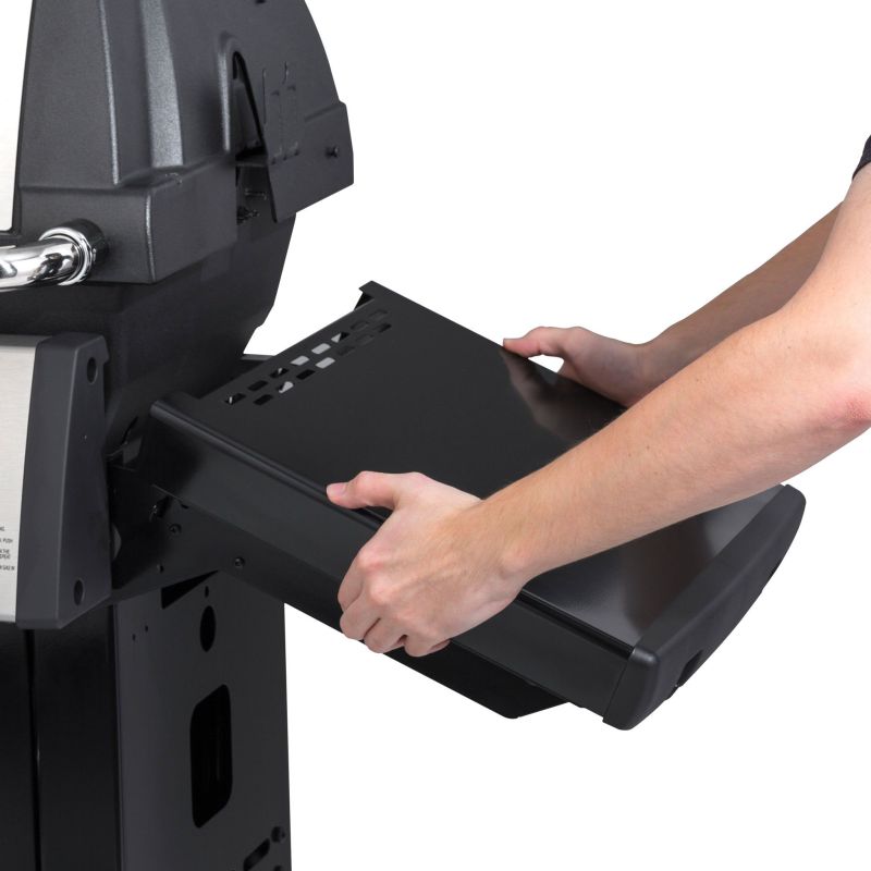 Gratar Monarch 390 Broil King L.132 l.56 H.122.5 negru/gri - 19