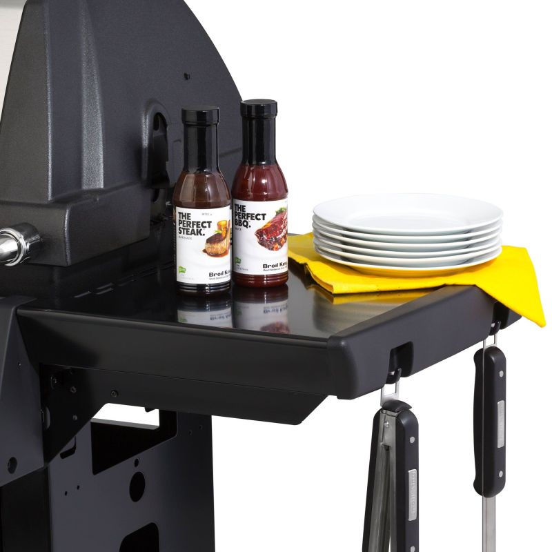 Gratar Monarch 390 Broil King L.132 l.56 H.122.5 negru/gri - 20