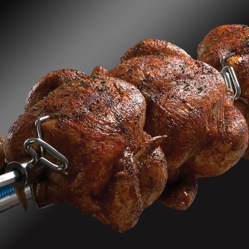 Gratar Monarch 390 Broil King L.132 l.56 H.122.5 negru/gri - 22