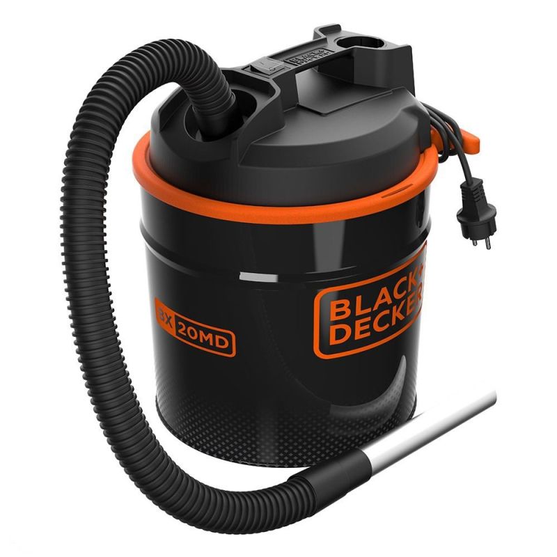 Aspirator cenusa, suflare, filtru HEPA, Black+Decker 18L, | Aspirator - 1