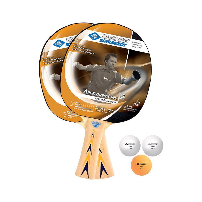 Set 2 jucatori tenis de masa Donic-Schildkrot - Level 300 - 788634 - 1 Set 2 jucatori tenis de masa Donic-Schildkrot - Level 300 - 788634 - 1