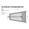 Cort 1 Persoana DD SuperLight –PathFinder -panza anti insecte - 0707273933843 - 7