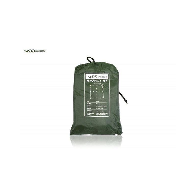 Tenda 3×3 Pro Prelata Olive Green DDHammocks - 0707273931429 - 1
