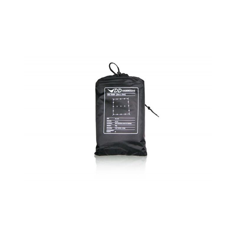 Tenda 3×3 Jet Black DD Hammocks - 0610370637197 - 1 Tenda 3×3 Jet Black DD Hammocks - 0610370637197 - 1