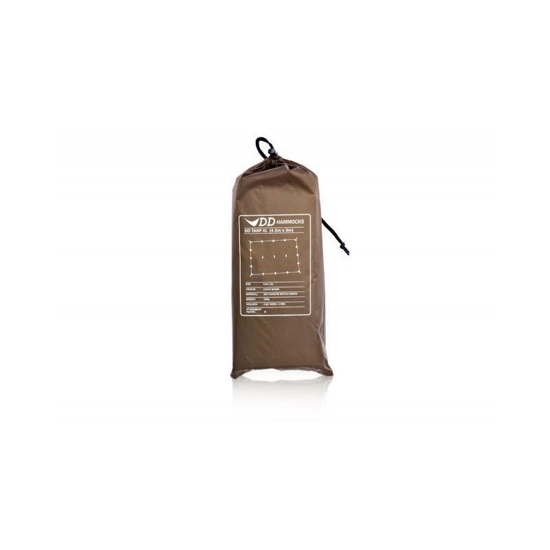 Tenda XL Prelata Coyote Brown DDHammocks 450 × 300 cm - 0705422505934 - 1 Tenda XL Prelata Coyote Brown DDHammocks 450 × 300 cm - 0705422505934 - 1