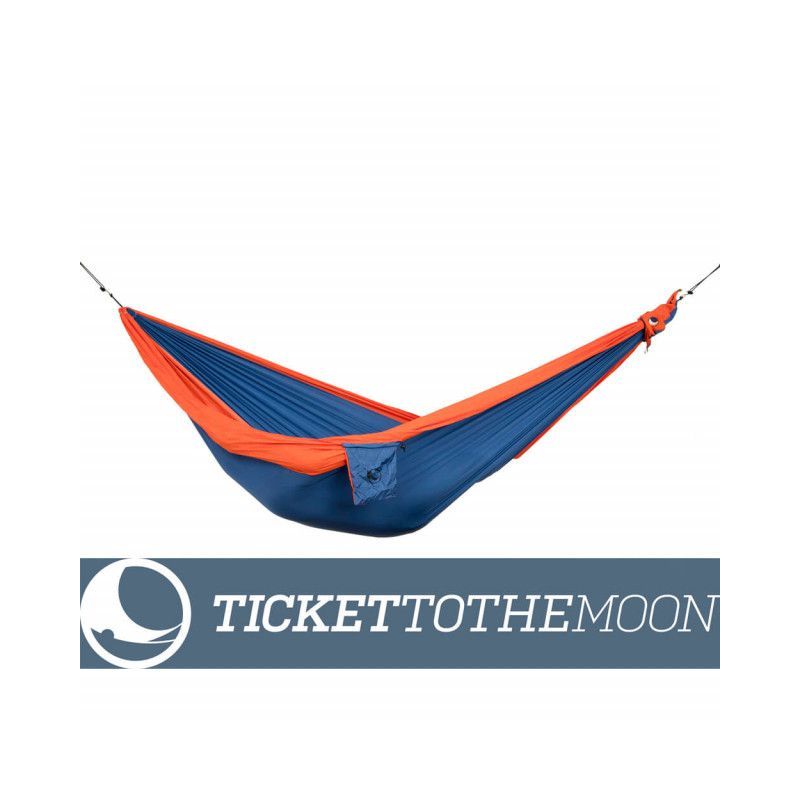 Hamac Ticket to the Moon Mini Blue-Orange - 150 × 100 cm - TMMI3935 - 1