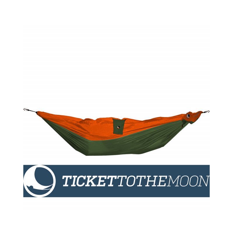 Hamac Hamac Ticket to the Moon Mini Kaki-Orange - 150 × 100 cm - TMMI2435 - 1