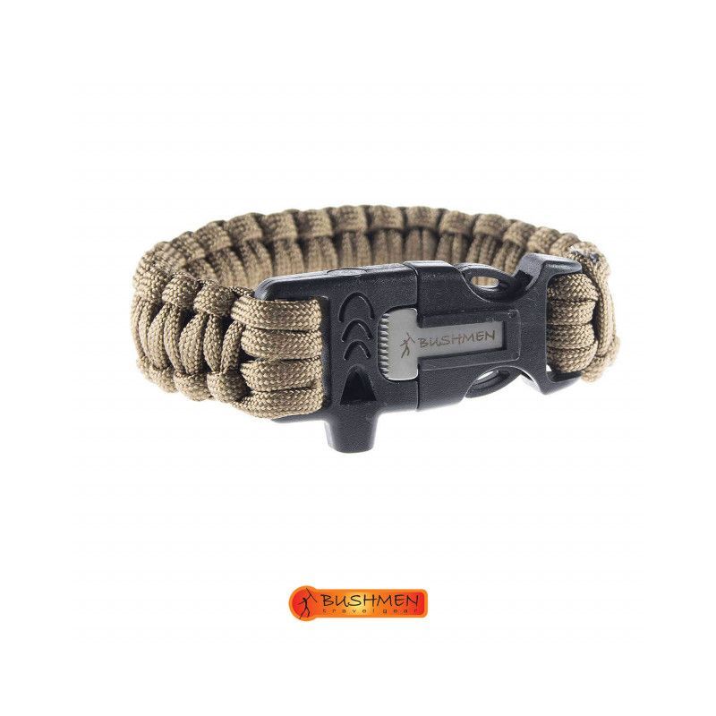 Bratara de supravietuire 3m din paracord Coyote Bushmen - 5902194520744 - 1 Bratara de supravietuire 3m din paracord Coyote Bushmen - 5902194520744 - 1