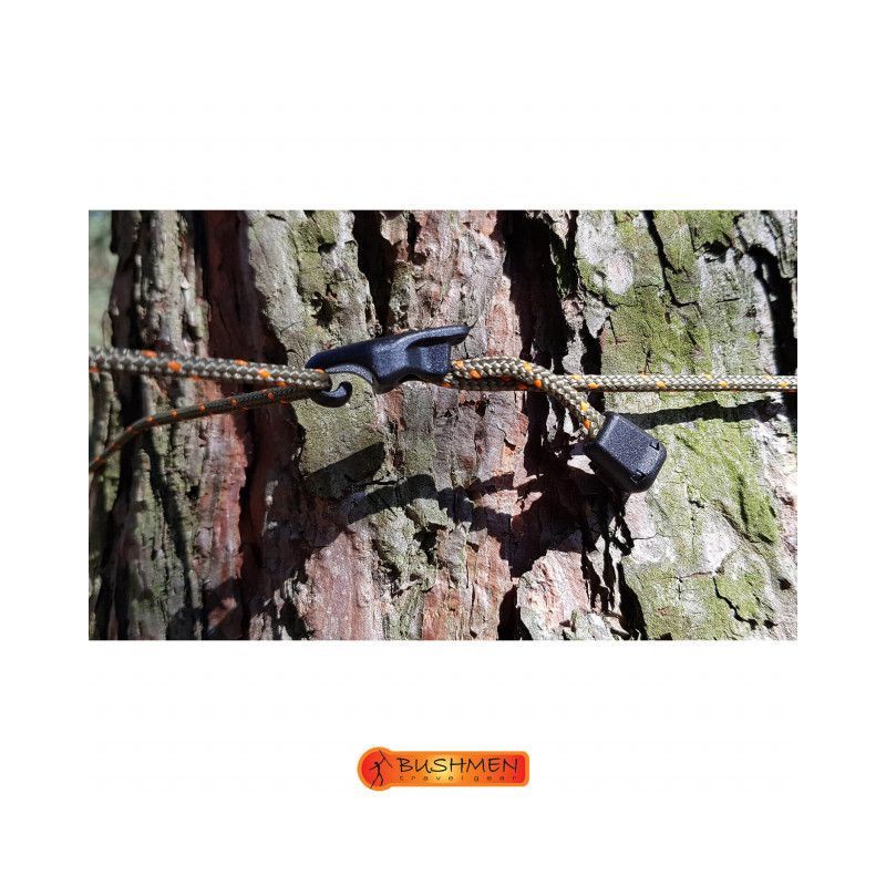 Set cordeline de tensionare ultralight Bushmen Black - 5902194521086 - 1 Set cordeline de tensionare ultralight Bushmen Black - 5902194521086 - 1