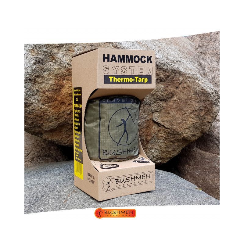 Tenda Bushmen Thermo Tarp 3x3 Olive - 5902194520911 - 1 Tenda Bushmen Thermo Tarp 3x3 Olive - 5902194520911 - 1