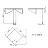 Modul de colt pentru imbinare bucatarie exterioara ALL GRILL 850M12 - 2
