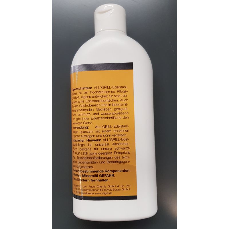 Solutie pentru polishat si curatat gratare de inox 250 ml ALL GRILL 62-250 - 4